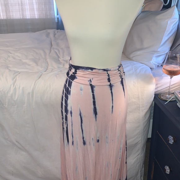 Mono B Tie Dye Maxi Skirt - Picture 3 of 5